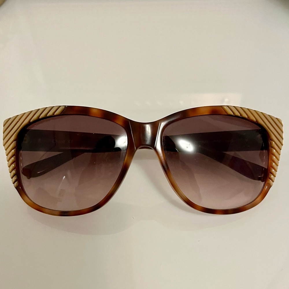 Chloé Gradient Aviator Sunglasses, Tortoise Shell and Gold
